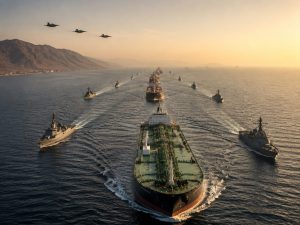 U.S. Escorts Restore Strait of Hormuz Oil Near Pre‑War Levels