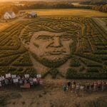 Evansville Farm Under Fire for Charlie Kirk Corn Maze, Calls It Free Speech