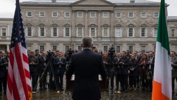 President Trump Backs Irish Reunification, Says He'll Get It Moving