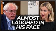Watch Bernie’s Face When His Idiocy Is Exposed on Camera