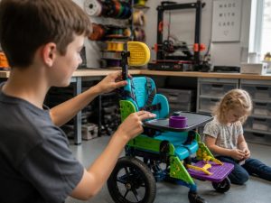 13-Year-Old Prints $150 Mobility Chair, Outsmarts Red Tape