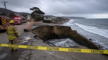 Nicolas Cage’s Malibu Driveway Collapses into 900 Sq Ft Sinkhole