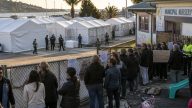 Ceuta Parents Furious as 900-Person Migrant Camp Rises by Nursery