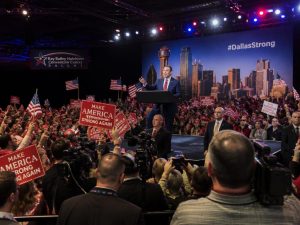 President Donald Trump: Turnout or Disaster, GOP Told in Dallas