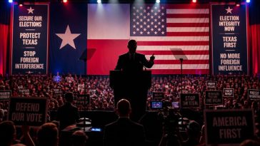 Gov. Greg Abbott Targets Voter Fraud and Foreign Land Deals at RNC