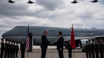 Trump Greets President Xi Jinping at Andrews, Critics Fear Concessions