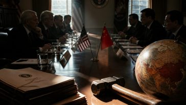 President Donald Trump Brings Tariff Hammer for President Xi Jinping