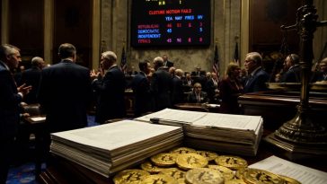 Senate Blocks Trump-Backed Crypto Law in 49-50 Vote Over Ethics Fight