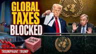🚨BREAKING: Trump just shut down the UN tax push, then flaunted the cut he made there