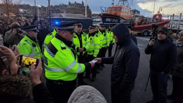 Hampshire Police Use New Mask Ban After Portsmouth Migrant Landing