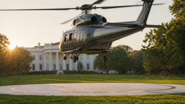 President Trump Reveals Granite Heliport Ahead of Xi Visit
