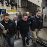 Surveillance Clip Captures Former Rep. Eric Swalwell Led Away by FBI