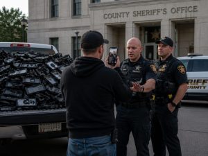 Albuquerque Man Delivers Dismantled Flock Cameras, Arrested