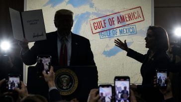 Trump taunts Rep. Debbie Dingell as he pushes Lake America name