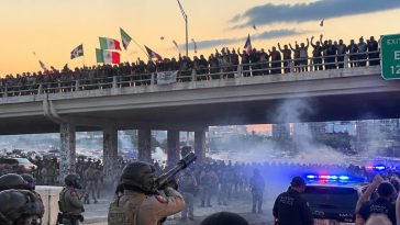 Venezuelan Shot in ICE Raid Sparks Overpass Chaos, Troopers Move In