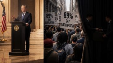 Former President Obama Calls Govt Cleaner as 89% See Corruption