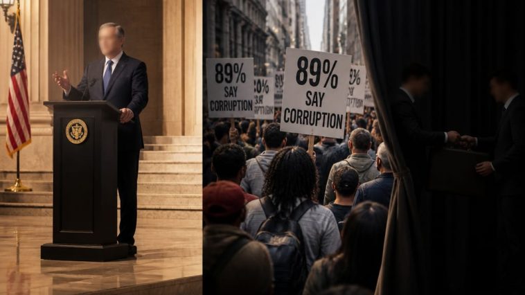 Former President Obama Calls Govt Cleaner as 89% See Corruption