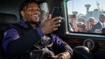 Marlon Humphrey Rides in President Donald Trump Limo, Critics Roar