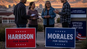 Nevada Governor Race a Toss-Up: Lombardo and AG Ford Neck and Neck