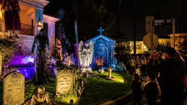 L.A. Halloween Haunts: Wealthy Blocks Turn Holiday Into Hollywood Set