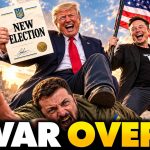 🚨VICTORY: Ceasefire Announced in Ukraine, Zelenskyy Will Hold Election…Elon, Trump Demand New Leader