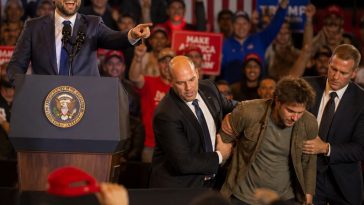 Trump Roasts Paid Protester in Rock Hill With $250 Punchline