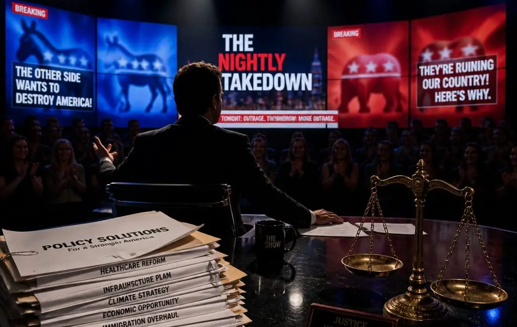 John Oliver's Nazi-adjacent Smear: Cable Theater, Not Solutions