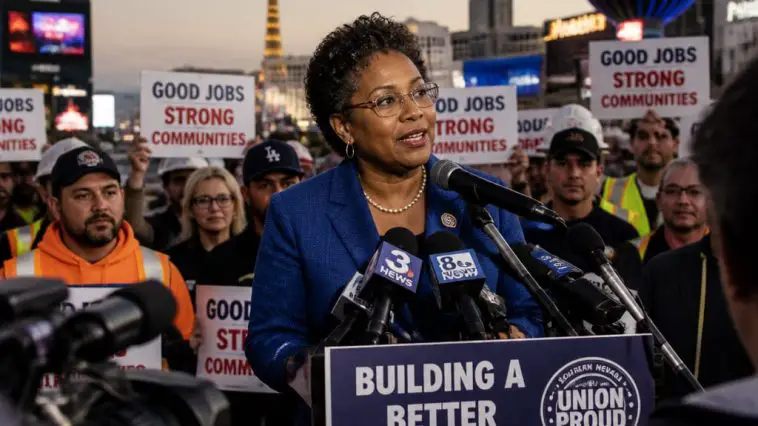 Kamala Harris Las Vegas Audition Stokes 2028 Run Frenzy