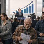 President Trump Flaunts 3.4% GDP Win Before Midterms, Voters Hurt