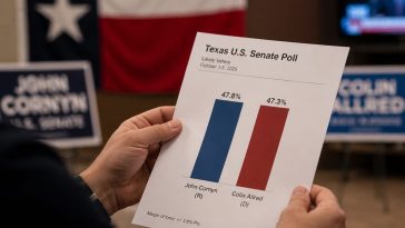 Paxton Edges James Talarico by Hair in New Texas Senate Poll
