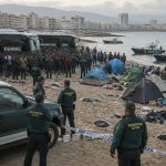 Police Clear Ceuta Beach Tent Camp as Sánchez's Migration Failure Shows