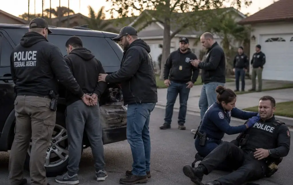 Repeat Deportee Arrested in Alleged Ramming That Crippled ICE Officer