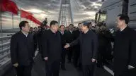 China Uses New Yalu Bridge to Humble Kim in Staged Visit