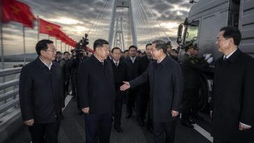 China Uses New Yalu Bridge to Humble Kim in Staged Visit