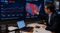 CBS Poll Shows Blue Lead — Red Undertow Could Save GOP
