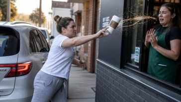 Hot Coffee Assault at Fresno Dutch Bros Sparks Sheriff Hunt