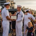 Lincoln Gets Presidential Unit Citation as Crew Hardships Exposed