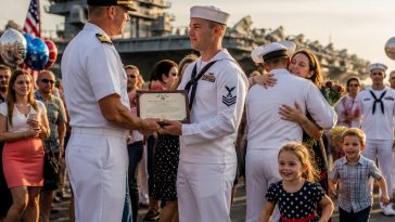 Lincoln Gets Presidential Unit Citation as Crew Hardships Exposed