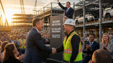 President Donald Trump announces Audi $4B Macon plant, 4,500 jobs
