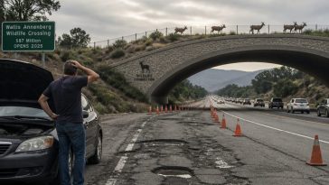 California Dumps $500M on Wildlife Crossings While Roads Crumble