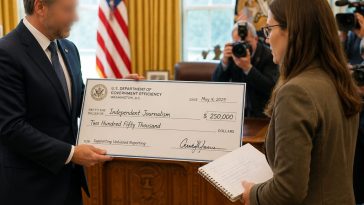 President Trump’s WHIP Pays $10K to Journalist, Oversight Fears
