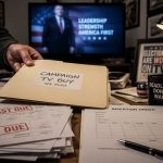 Trump Moves Taxpayer-Funded Ads to MAGA, Inc.; Paperwork Missing