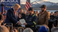 President Trump Pardons Men Onstage, Promises $160M Alaska Broadband