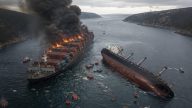 Two Ships Sink in Strait of Hormuz After Unidentified Attacks