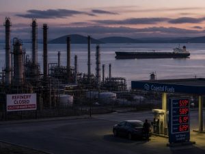 Trump: Shuttered Refineries, Not Strait of Hormuz, Are Driving Gas Prices