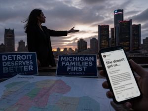 El‑Sayed Dares President Trump to Michigan — Trump Slams Fox