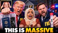 Feds SEIZE Ilhan Omar's PASSPORT…Fleeing America?! After DNA Evidence Blows Case WIDE OPEN