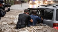 ABC's Will Murray Dives Into Floodwaters to Save Trapped Driver
