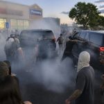 Salem Mob Batters ICE SUV, Agents Use Tear Gas to Escape